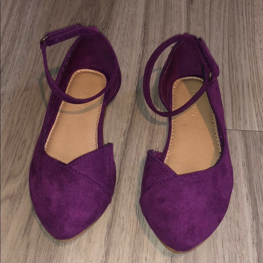 Suede Little Girls Shoe